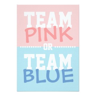 1/4 Sheet Edible Icing Image Cake Topper - Gender Reveal Party Decor for Baby Shower (Pink or Blue Team) - Perfect for Gender Reveal Cakes, Baby Shower Desserts and Special Celebrations