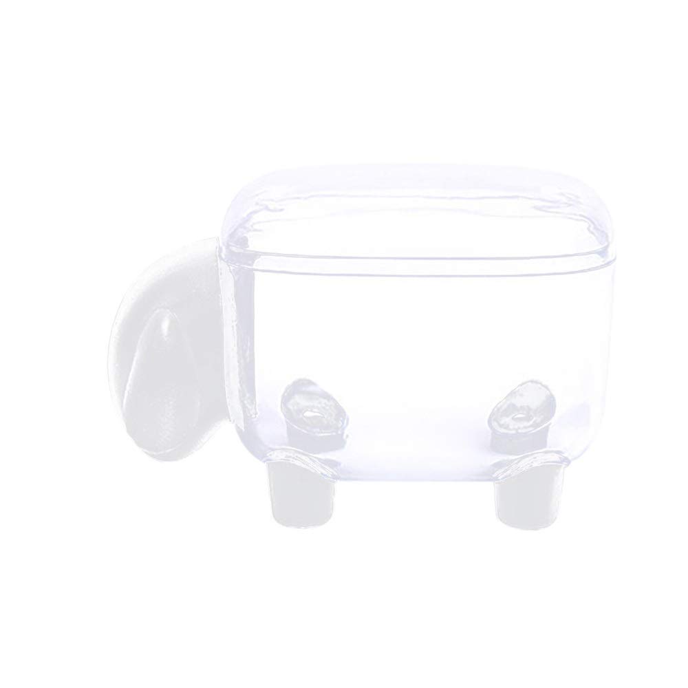 Portable Creative Toothpick Holder & Cotton Swab Organizer - Dustproof Storage Box for Tabletop, White | Perfect for Home, Office, Restaurant & Travel Use