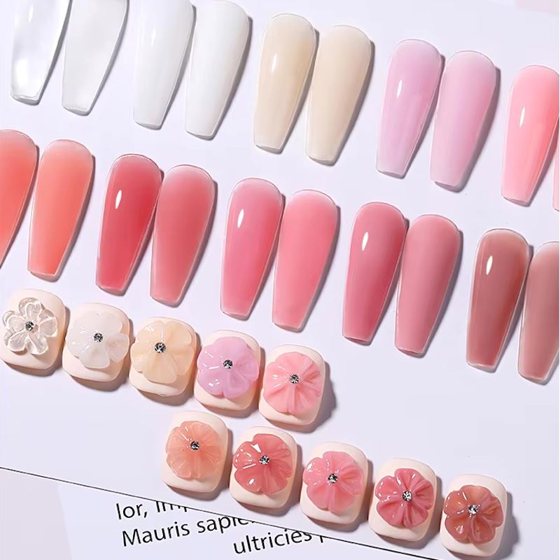 3D Nail Sculpture Carving Gel - Professional Nail Art Design Kit for DIY Manicure at Home, Salon & Special Occasions