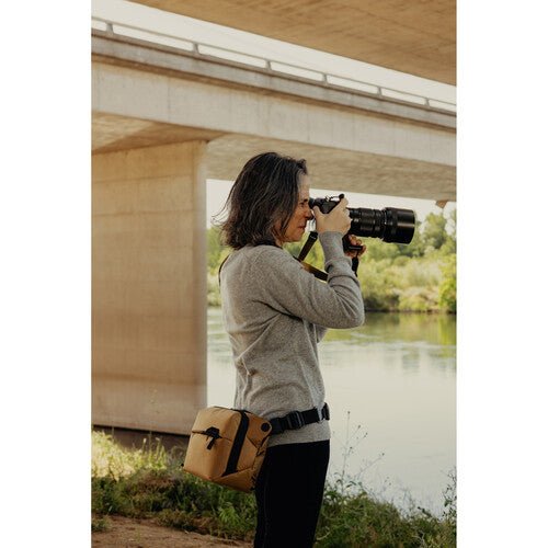 Peak Design Everyday Sling 3L v2 Coyote - Compact Camera Bag for Photographers | Perfect for Travel, Hiking & Daily Commute