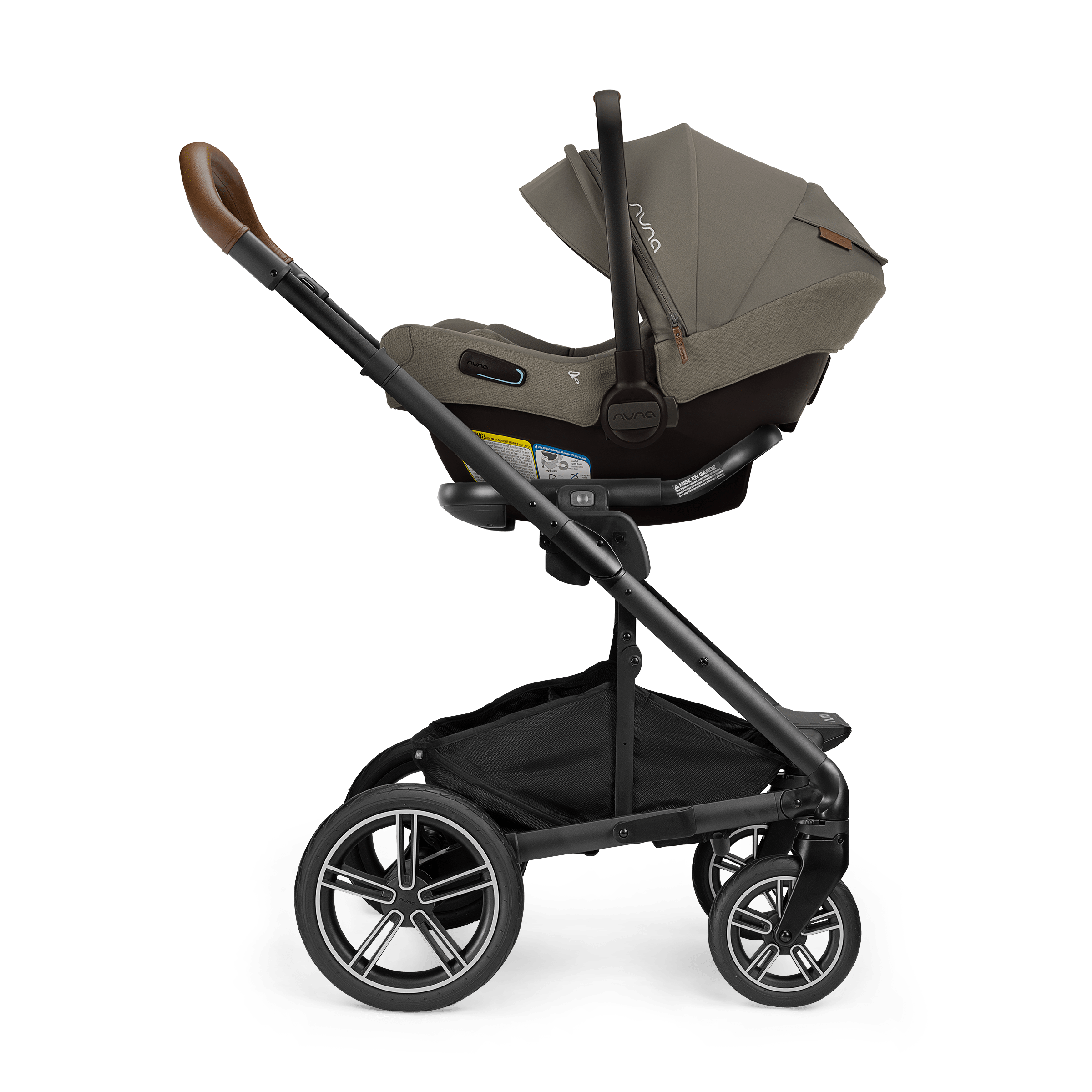 Nuna PIPA Aire RX Infant Car Seat with PIPA RELX Base - Lightweight & Safe Baby Car Seat for Newborns - Perfect for Travel, Daily Commutes & Family Road Trips