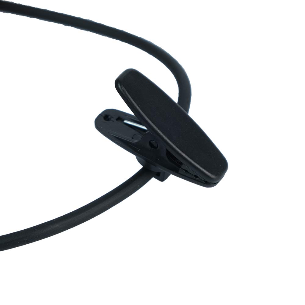 Noise Cancelling 2 Pin Earpiece Headset for Motorola Walkie Talkie & 2 Way Radio - Compatible with CLS1110, CLS1410, CP200 - Overhead Headphones for Clear Communication in Construction, Security & Outdoor Activities