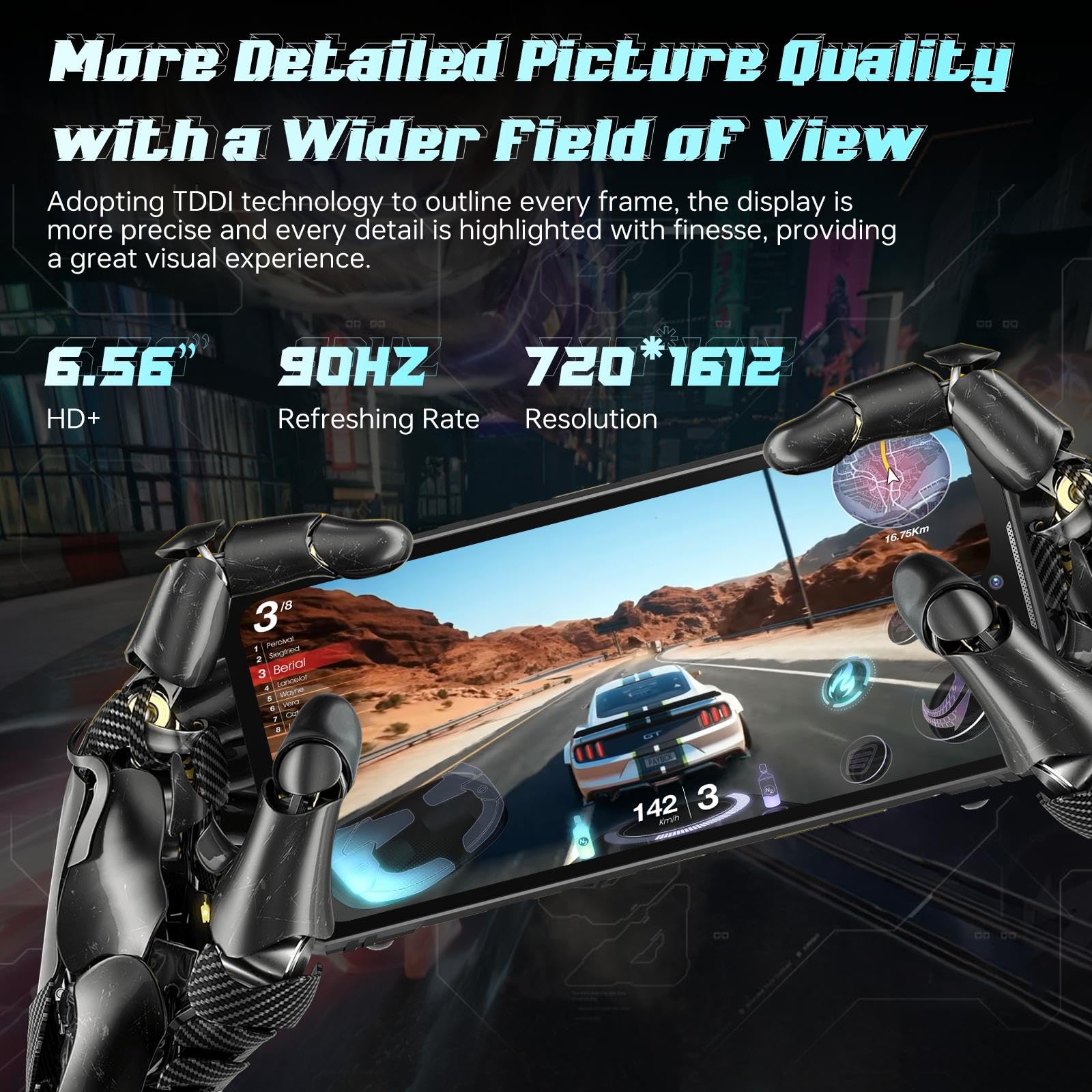 DOOGEE Blade 10 Ultra (2024) Rugged Unbreakable Smartphone - Android 14, 20GB+256GB (Expandable to 2TB), 6.56