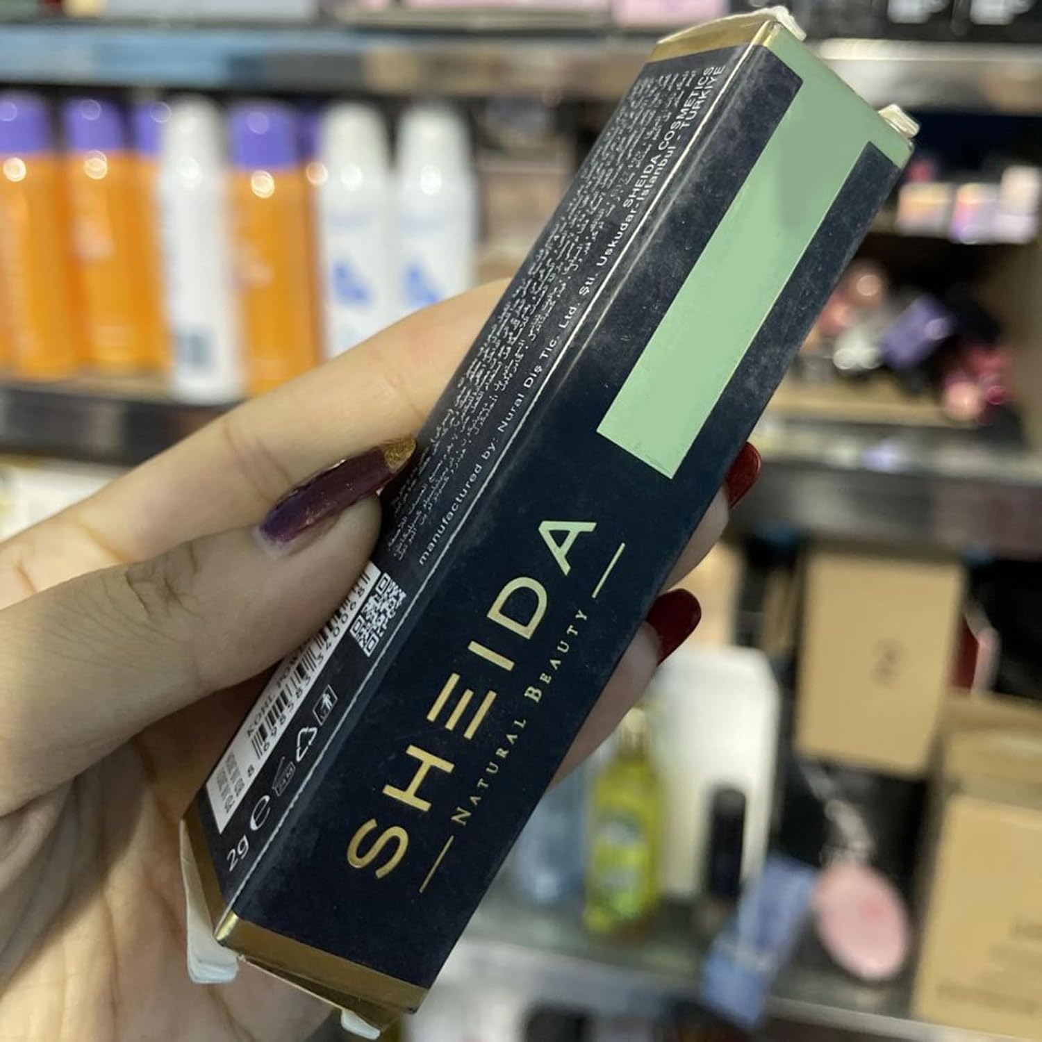 Sheida 100% Natural Handmade Powder Eyeliner - Black | Long Lasting Smudge Proof Waterproof Eye Liner | Perfect for Daily Makeup, Professional Looks & Special Occasions