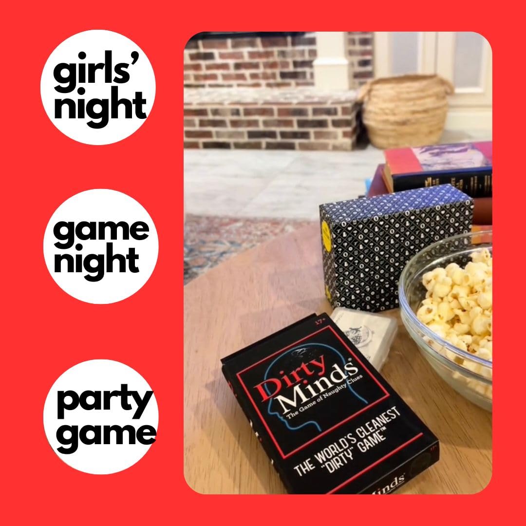 Funny Adult Card Game - Dirty Minds Travel Edition for Parties & Date Nights