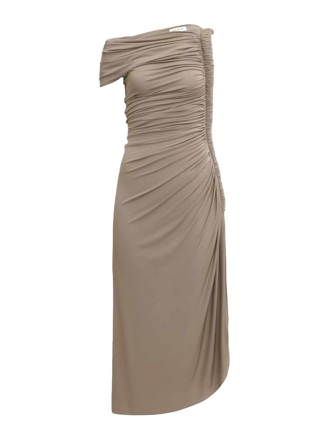 Soft Jersey Draped Dress for Women - Elegant & Comfortable Casual Wear for Parties, Dates & Office