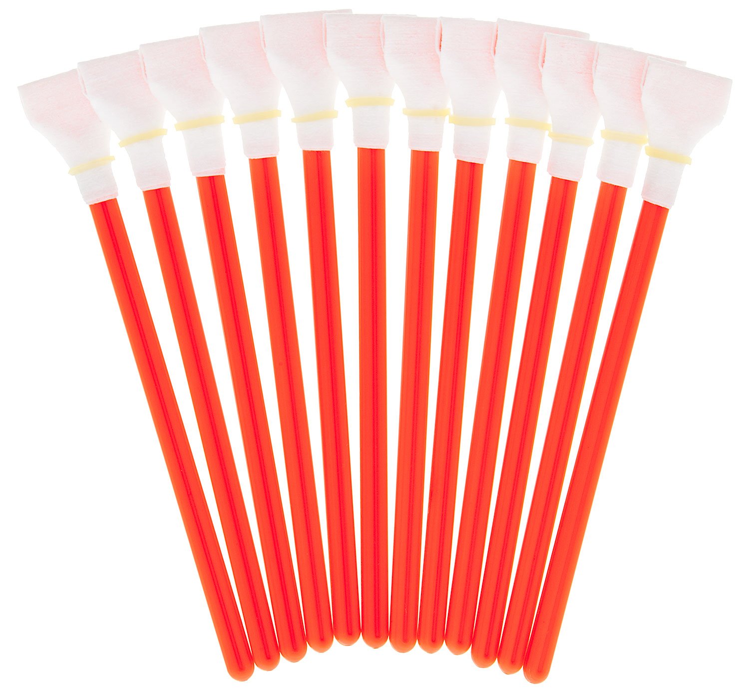 Alpha 17mm Sensor Cleaning Swabs - 100 Pack Bulk (Red) - Professional Camera Lens & DSLR Sensor Cleaning Kit for Mirrorless & Digital Cameras
