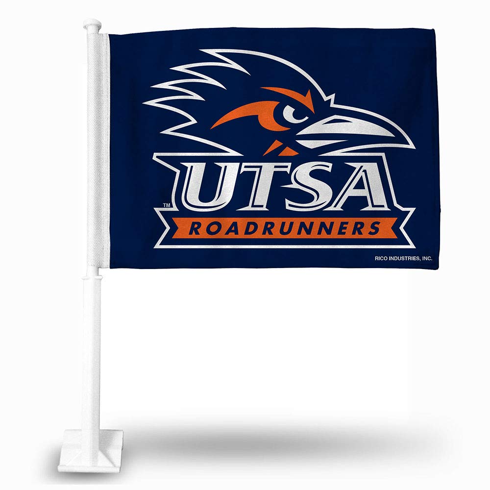 NCAA Texas-San Antonio Roadrunners Car Flag - 16x19 Inch for Trucks & Automobiles - Perfect for Game Day & Tailgating