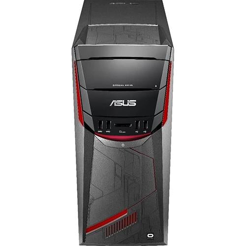 ASUS Gaming PC with Intel i5 Processor - VR Ready, Black/Red Design (Model 90PD01L1 M01780) - Perfect for High-Performance Gaming & Virtual Reality Experiences