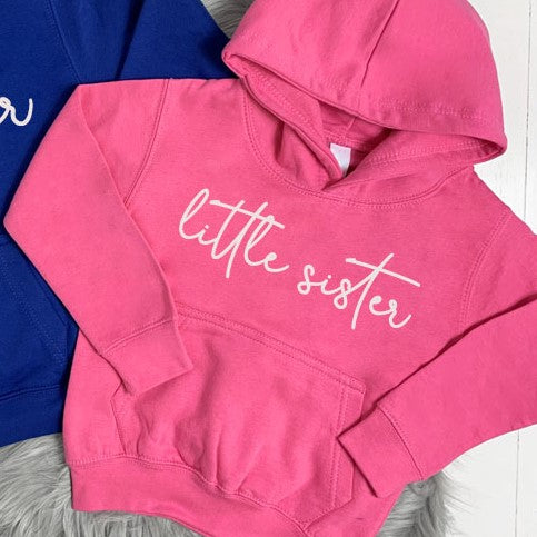 MRK X Big Brother Little Sister Matching Hoodies - Cute Sibling Outfits for Family Photos & Casual Wear
