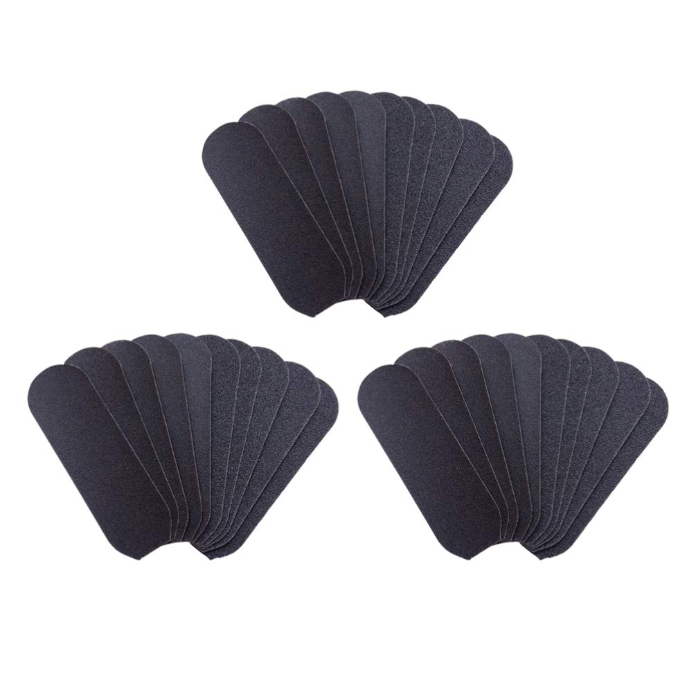 Exceart 50pcs Manicure Nail File Refills - Professional Dead Skin & Heel Sander Pedicure Tool Replacement for Home & Salon Nail Care