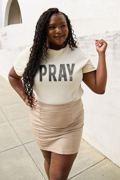 Pray T-Shirt for Men & Women - Comfortable Cotton Religious Tee - Perfect for Church, Worship & Everyday Wear