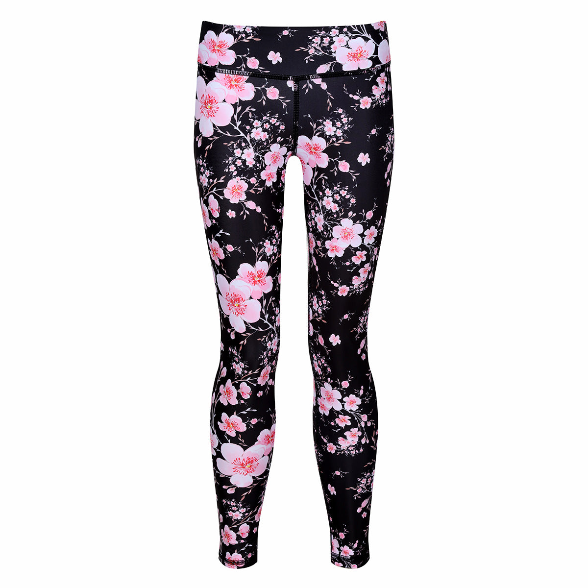 Blossom Noir Girls Leggings - Soft Stretchy Comfortable Leggings for Kids - Perfect for School, Play & Dance