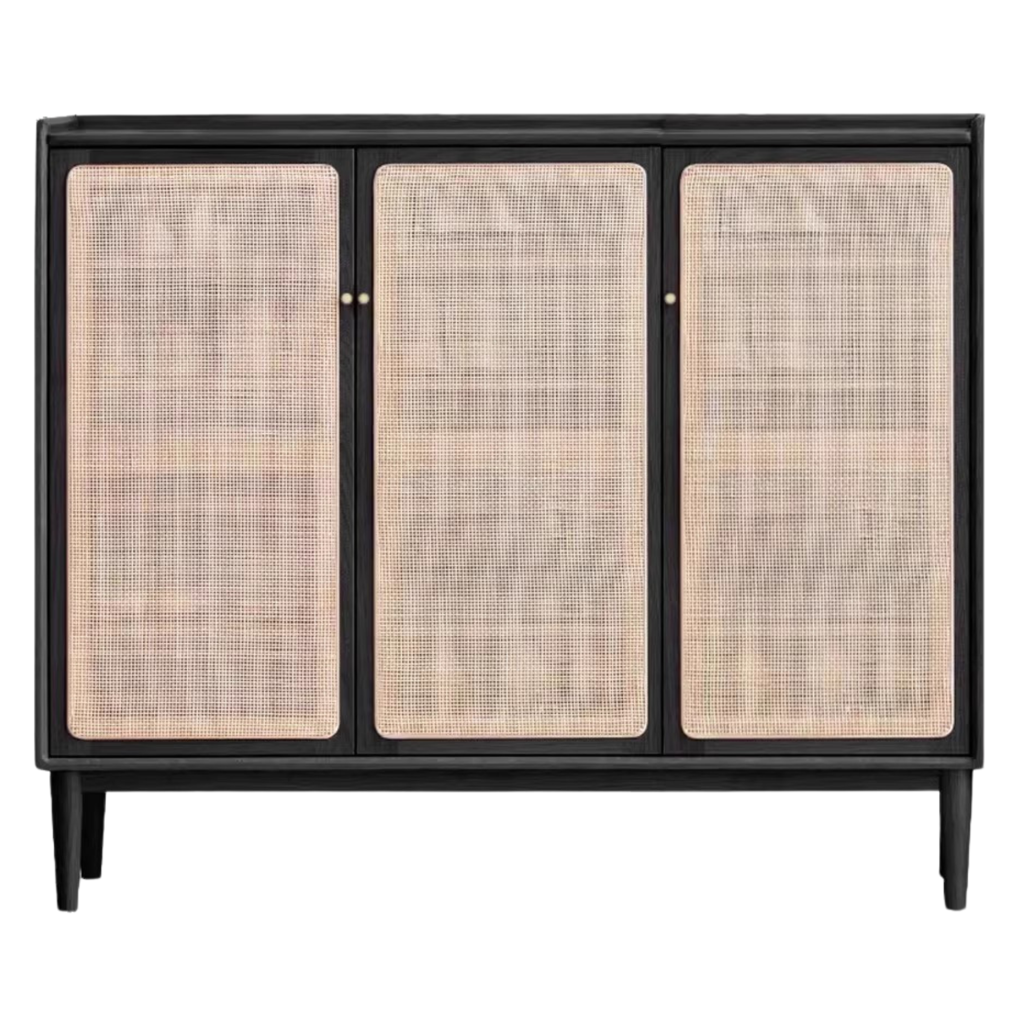 Premium Solid Wood Shoe Cabinet - Oak, Black Walnut & Cherry Wood Storage Organizer for Entryway, Hallway, or Closet - Durable Shoe Rack for Home & Office Organization