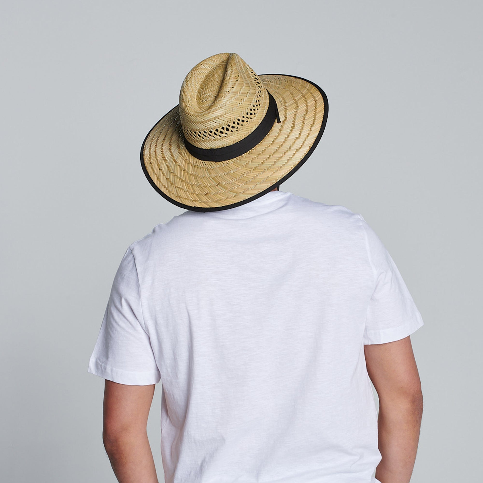 Men's Rush Straw Outback Hat - Lightweight & Breathable Sun Protection for Outdoor Adventures, Hiking, Fishing, and Beach Vacations