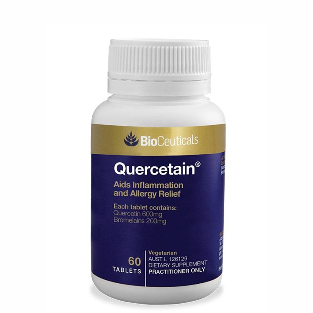 BioCeuticals Quercetin Supplement - Premium Antioxidant Support for Immune & Heart Health - Natural Allergy Relief & Inflammation Support - Ideal for Daily Wellness & Seasonal Defense