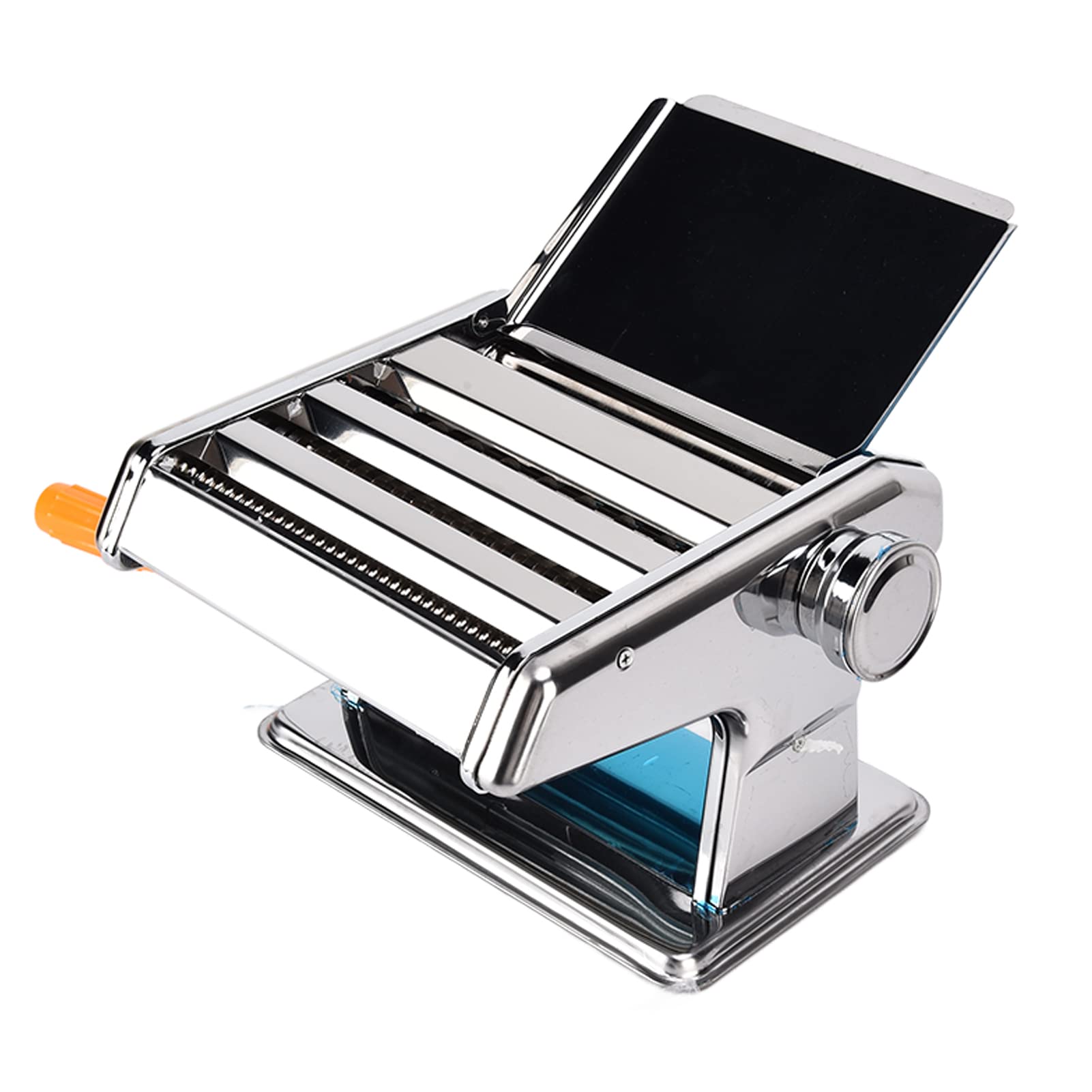 9-Gear Adjustable Manual Pasta Maker & Dough Sheeter - Stainless Steel Noodle Machine for Homemade Pasta, Dumplings - Perfect for Italian Cooking, Restaurant & Home Kitchen Use