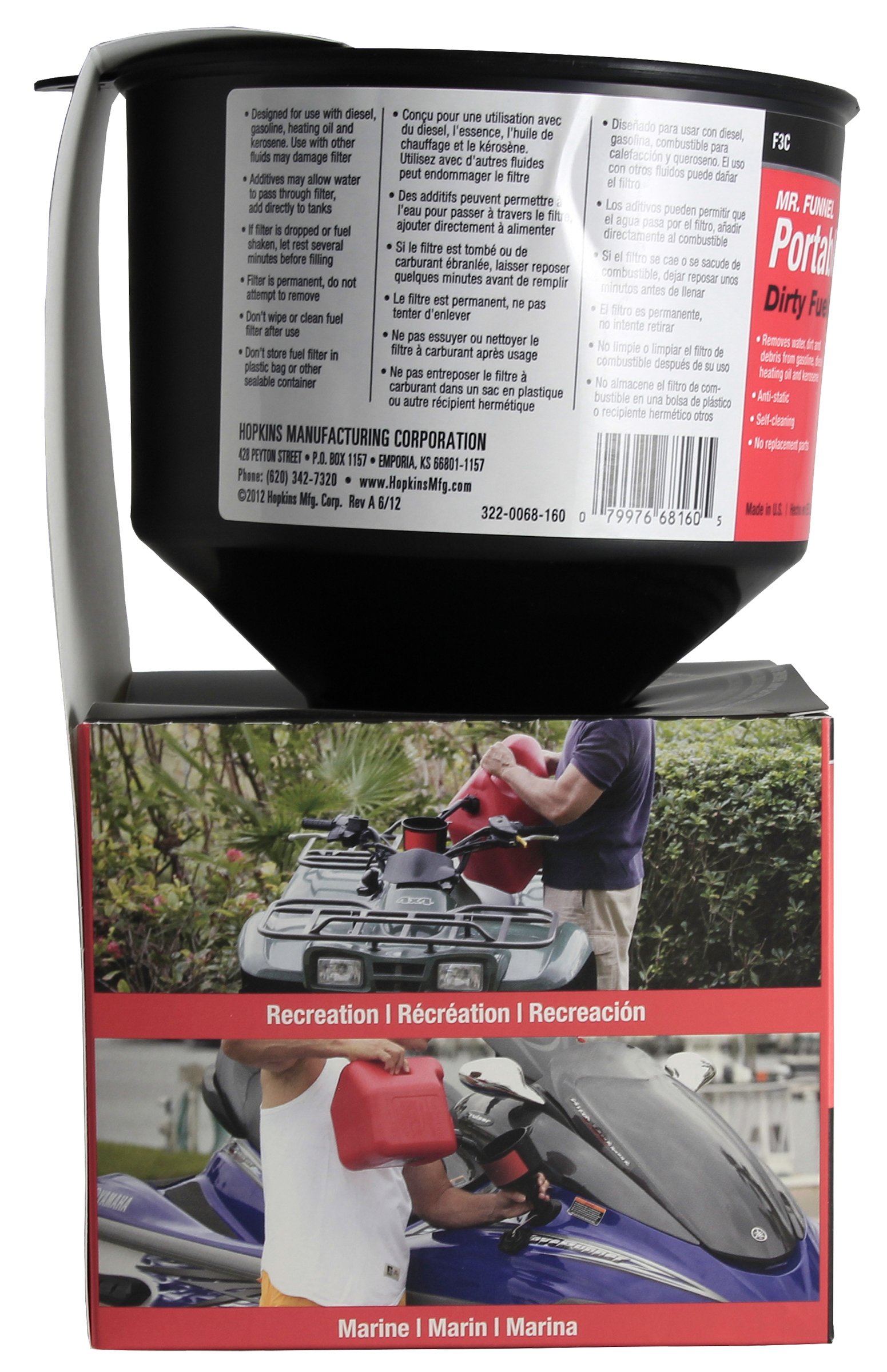 AF3CB High Performance Black Fuel Filter - Compatible with [Vehicle Models] - Improves Engine Efficiency & Longevity - Ideal for Car, Truck & SUV Maintenance