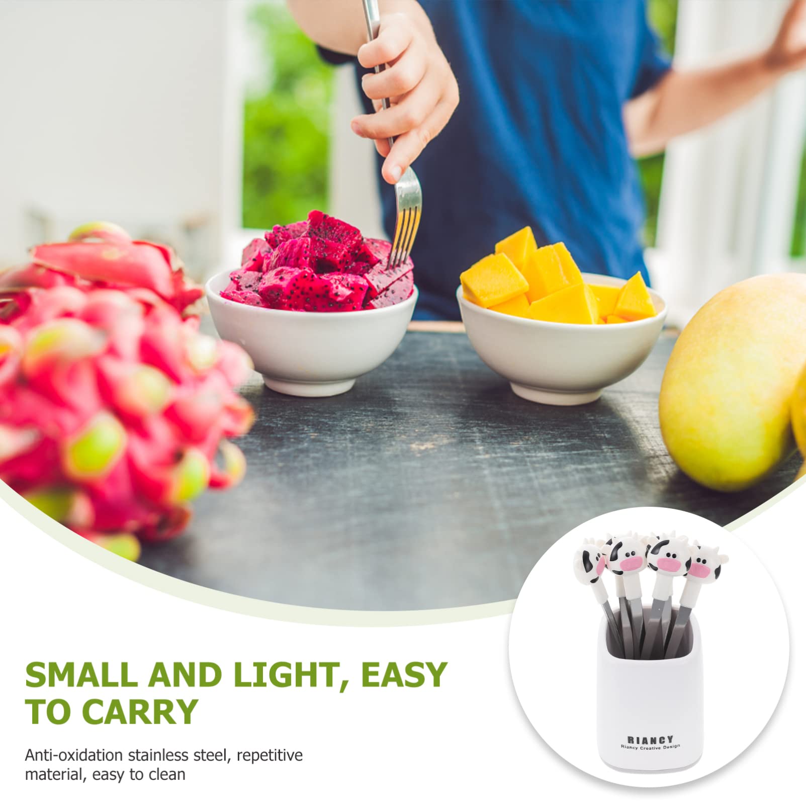 Healifty 12-Piece Stainless Steel Dessert Forks Set - Perfect for Camping, Fruit Picks, Party Supplies, and Home Use - Ideal for Serving Cakes, Fruits, and Appetizers at Gatherings