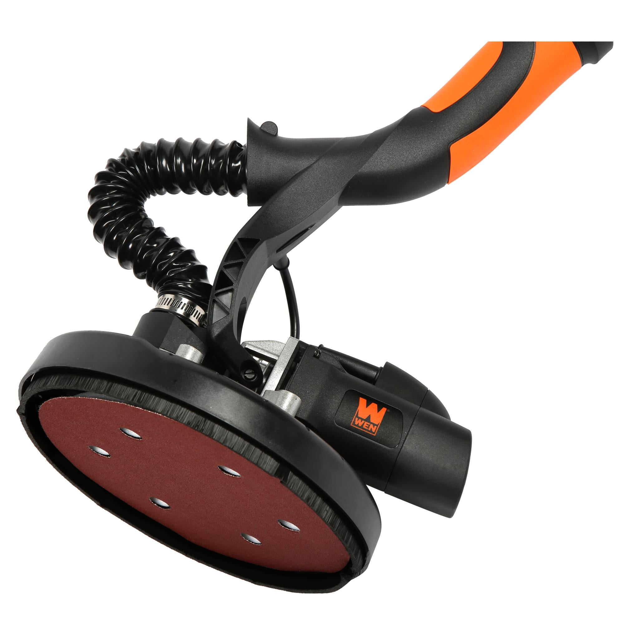 WEN DW5084 5 Amp 2-in-1 Variable Speed Drywall Sander with Dual Head & 15ft Dust Hose - Perfect for Drywall Repair, Sanding Walls & Ceilings, DIY Home Renovation Projects