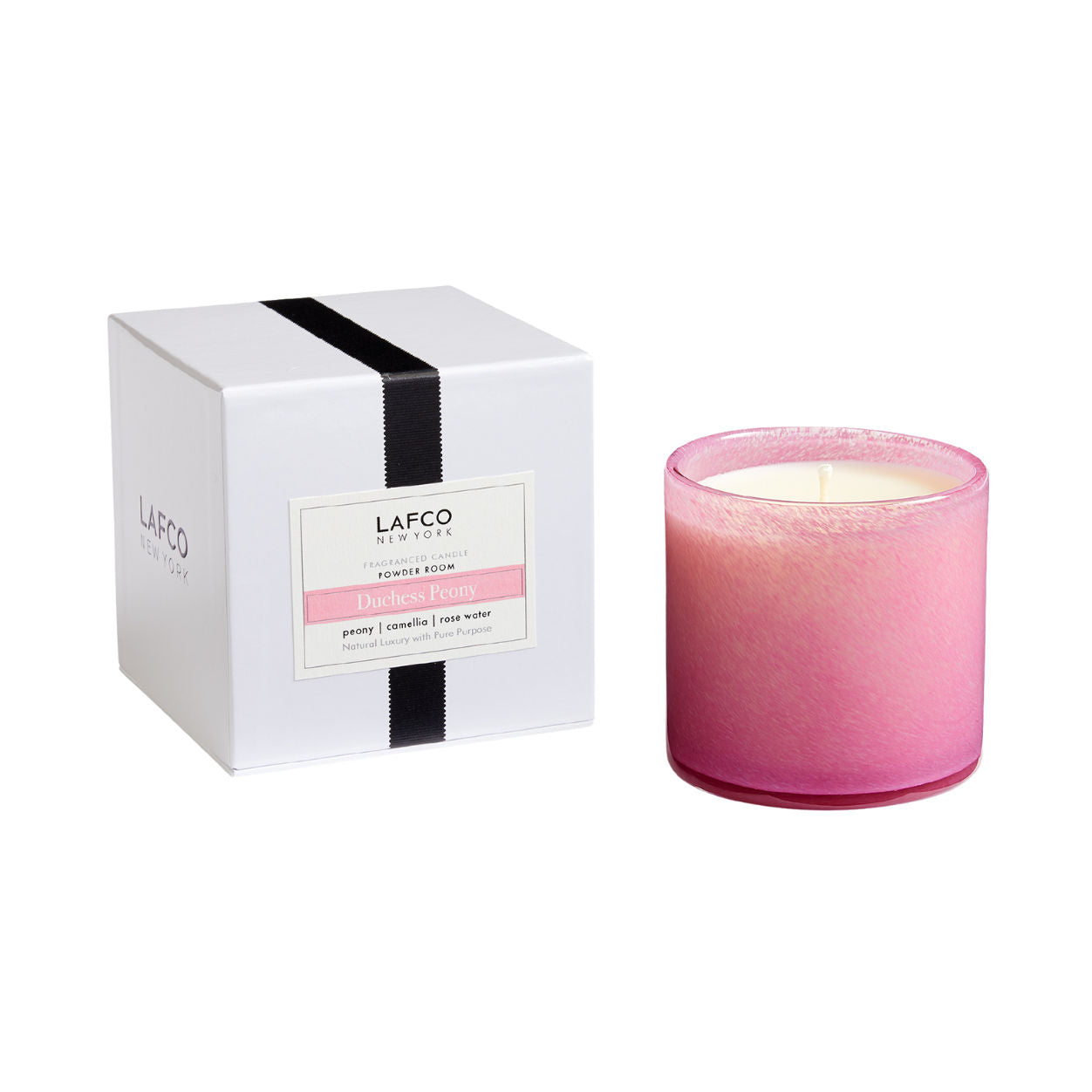 Duchess Peony Signature Scented Candle - Luxury Home Decor, Romantic Gift for Women, Perfect for Weddings, Spa Nights & Relaxation