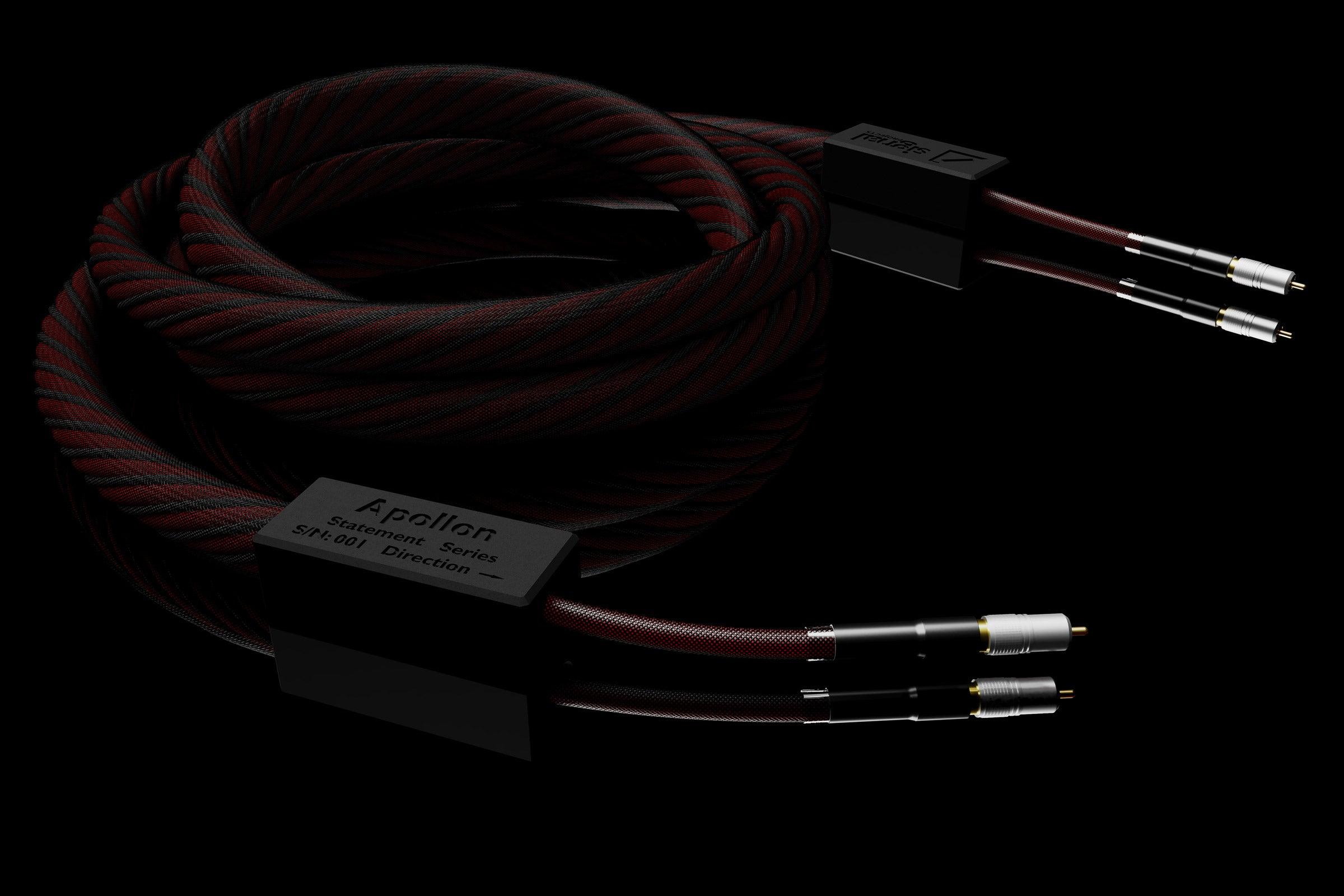 Signal Projects Apollon Digital RCA 75Ω Cable - High-Quality Audio Video Cable for Home Theater & Professional Studio Equipment