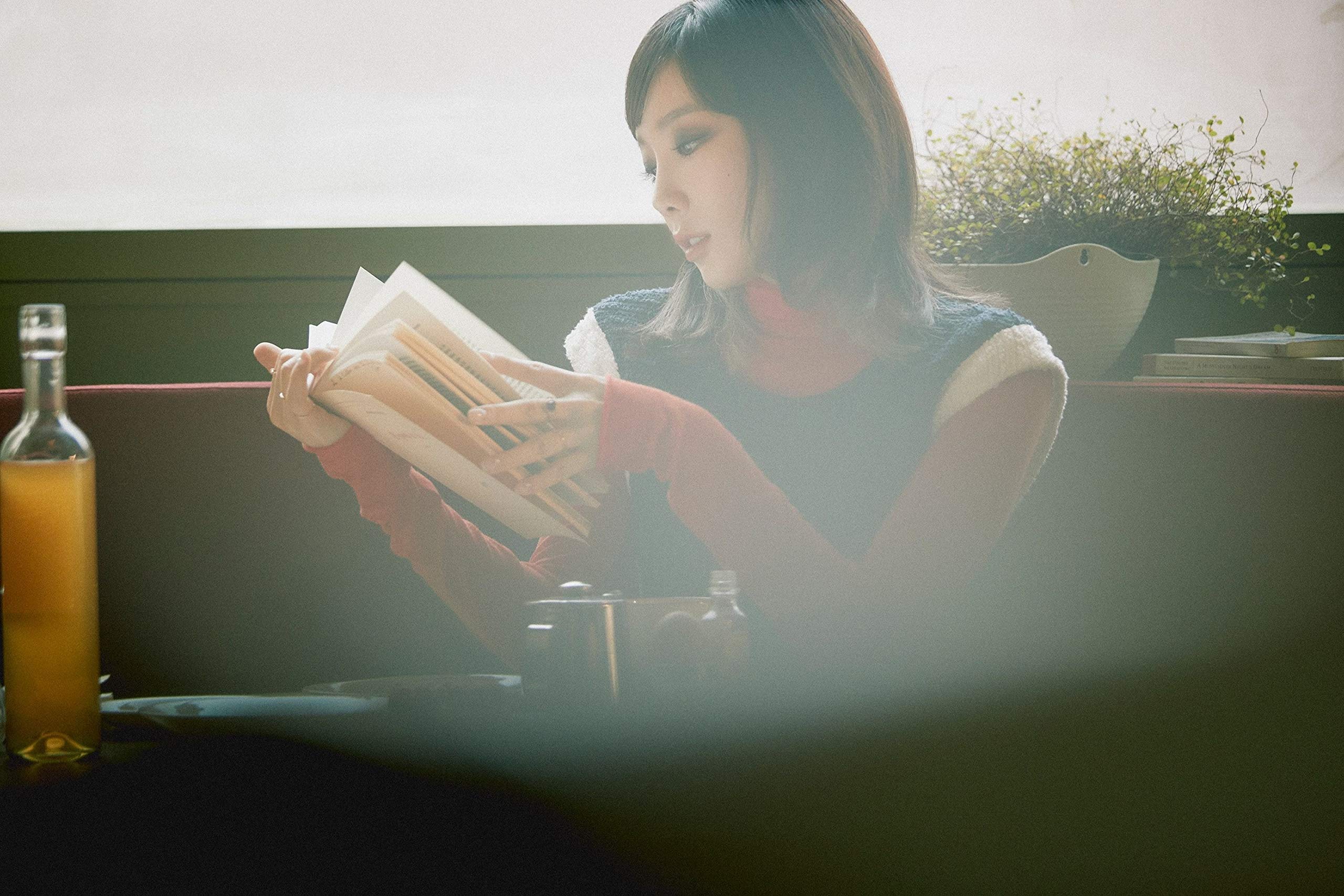 Taeyeon What Do I Call You 4th Mini Album (2 Version Set) - CD + 96p Booklet + Bookmark + Postcard + Tracking Number | Kpop Sealed | Perfect for Kpop Collectors & Gift Giving
