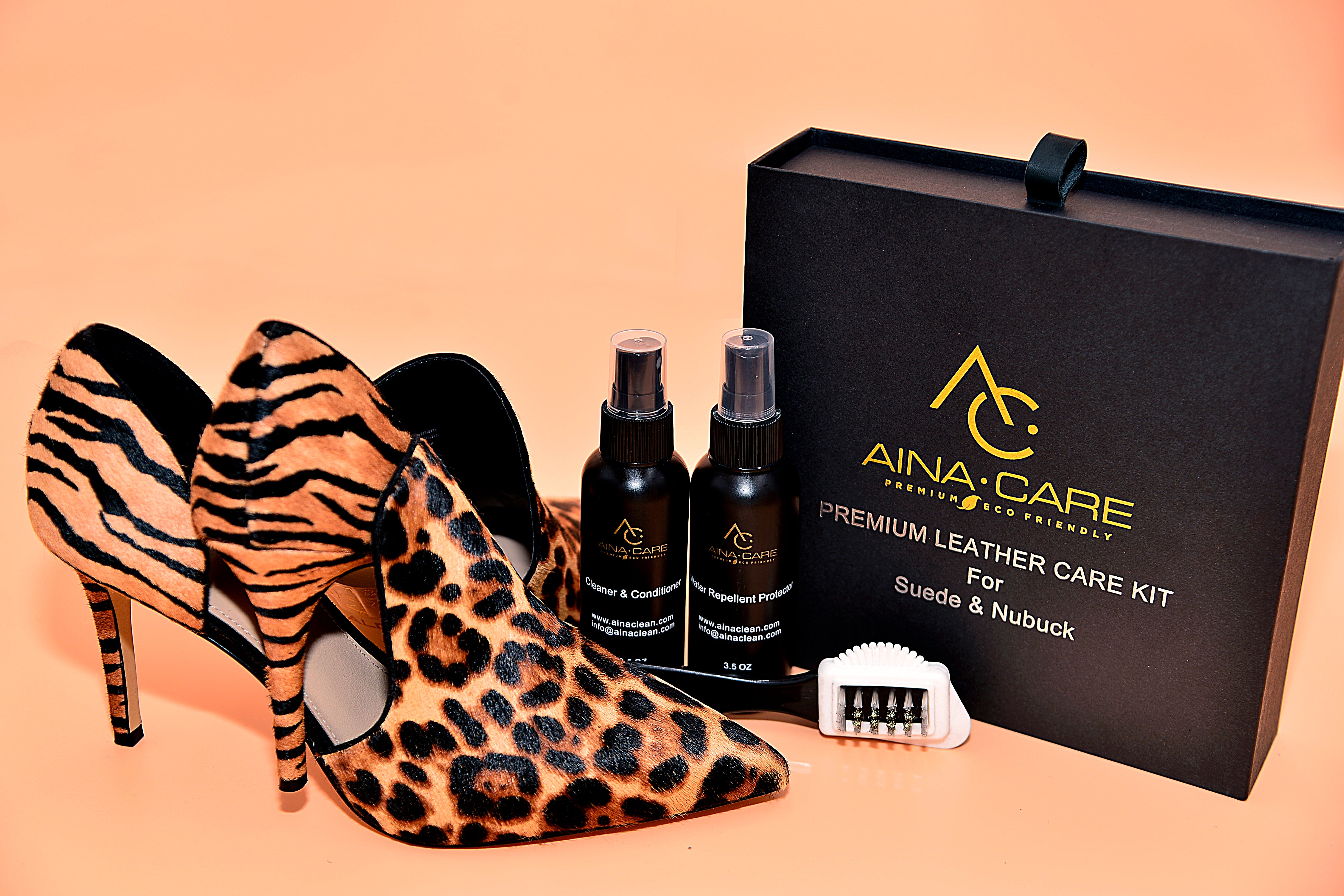 Premium Suede & Nubuck Cleaner Kit - Gentle Leather Shoe & Boot Cleaner for Suede, Nubuck & Fabric - Perfect for Sneakers, Handbags & Upholstery Cleaning