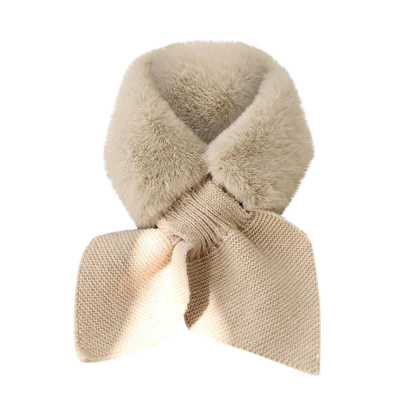 Stylish Faux Fur Women's Scarf - Soft Winter Warmth Fashion Accessory for Ladies | Perfect for Cold Weather, Outdoor Activities & Holiday Outfits