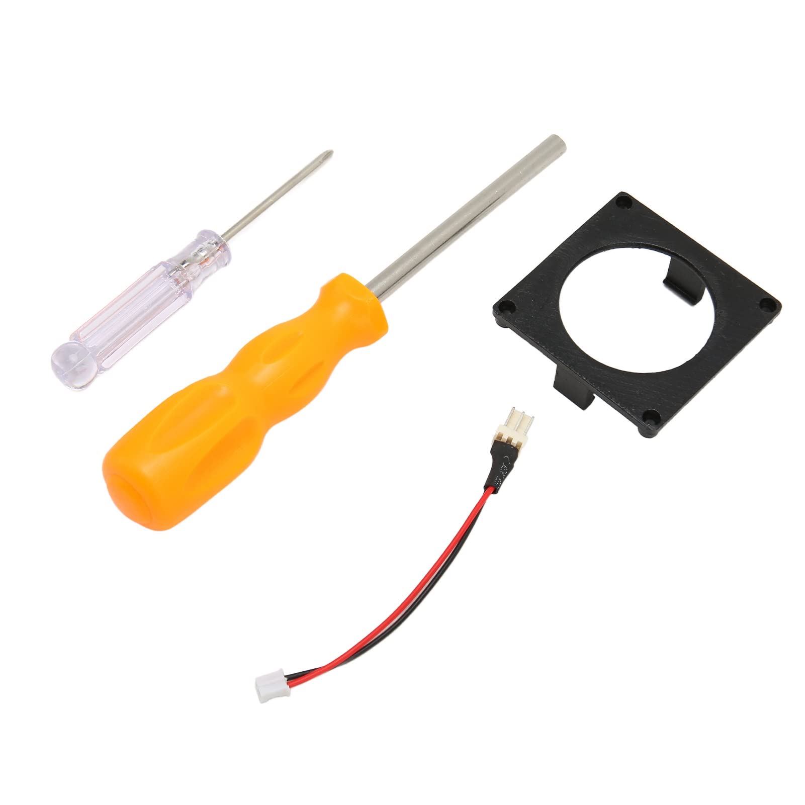 3D Printed Cooling Fan Kit for Nintendo GameCube - Replacement Fan Frame Kit in Black | Perfect for Console Overheating & DIY Repairs