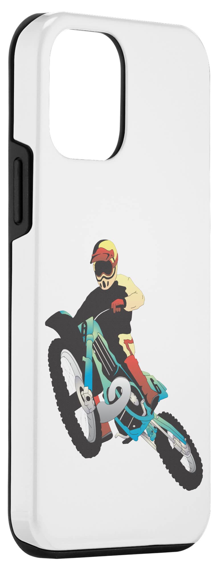 iPhone 12 Mini Waterproof Shockproof Case for Motocross & Dirt Bike Riding - Rugged Protective Phone Cover for Enduro, MX & Off-Road Motorcycle Adventures