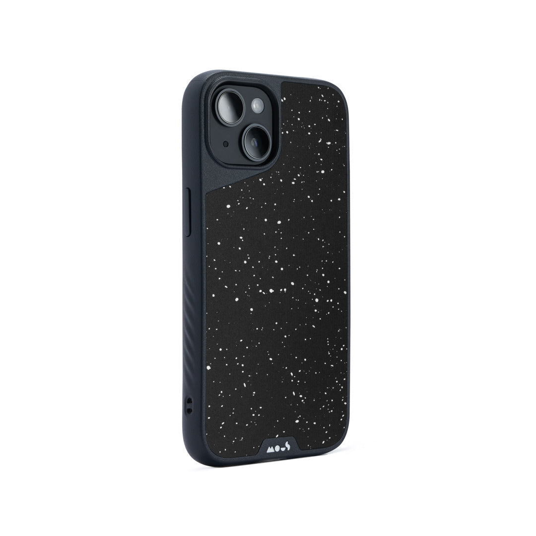 MagSafe® Compatible Speckled Fabric Phone Case for iPhone 14/13/12 Pro Max - Slim Protective Cover with Grip | Perfect for Work, Travel & Everyday Use