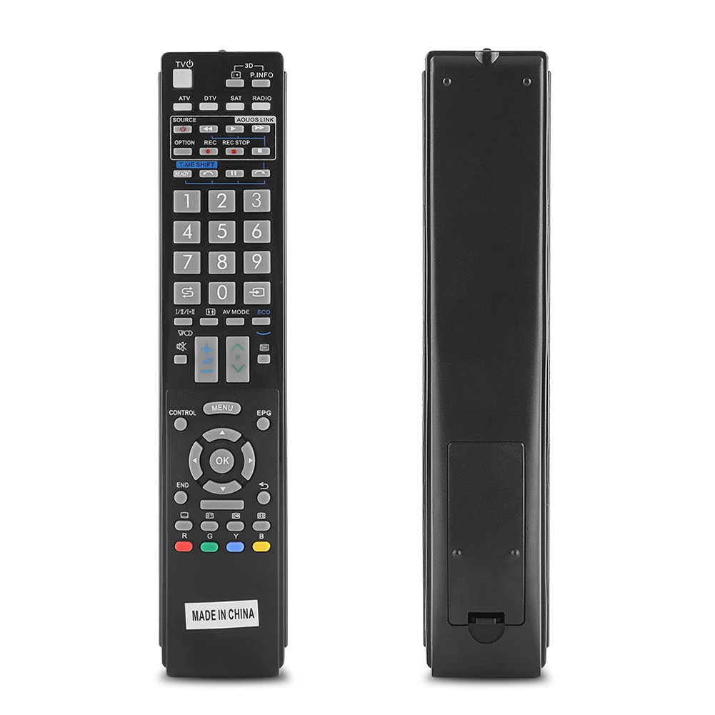 Universal Smart TV Remote Control Replacement for LED LCD HD 3D TVs - Compatible with Most Brands, Perfect for Living Room, Bedroom & Home Theater Use