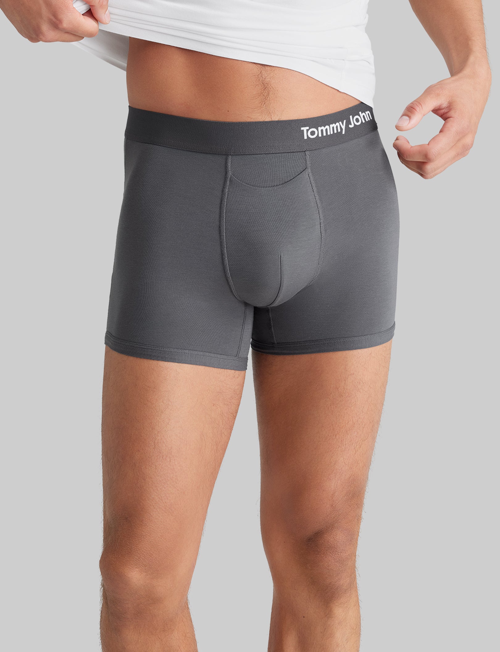 Premium Cotton Trunk Underwear 4-Pack (6 Pack) - Soft & Breathable Men's Boxer Briefs for All-Day Comfort - Gym, Work, Travel & Sleep