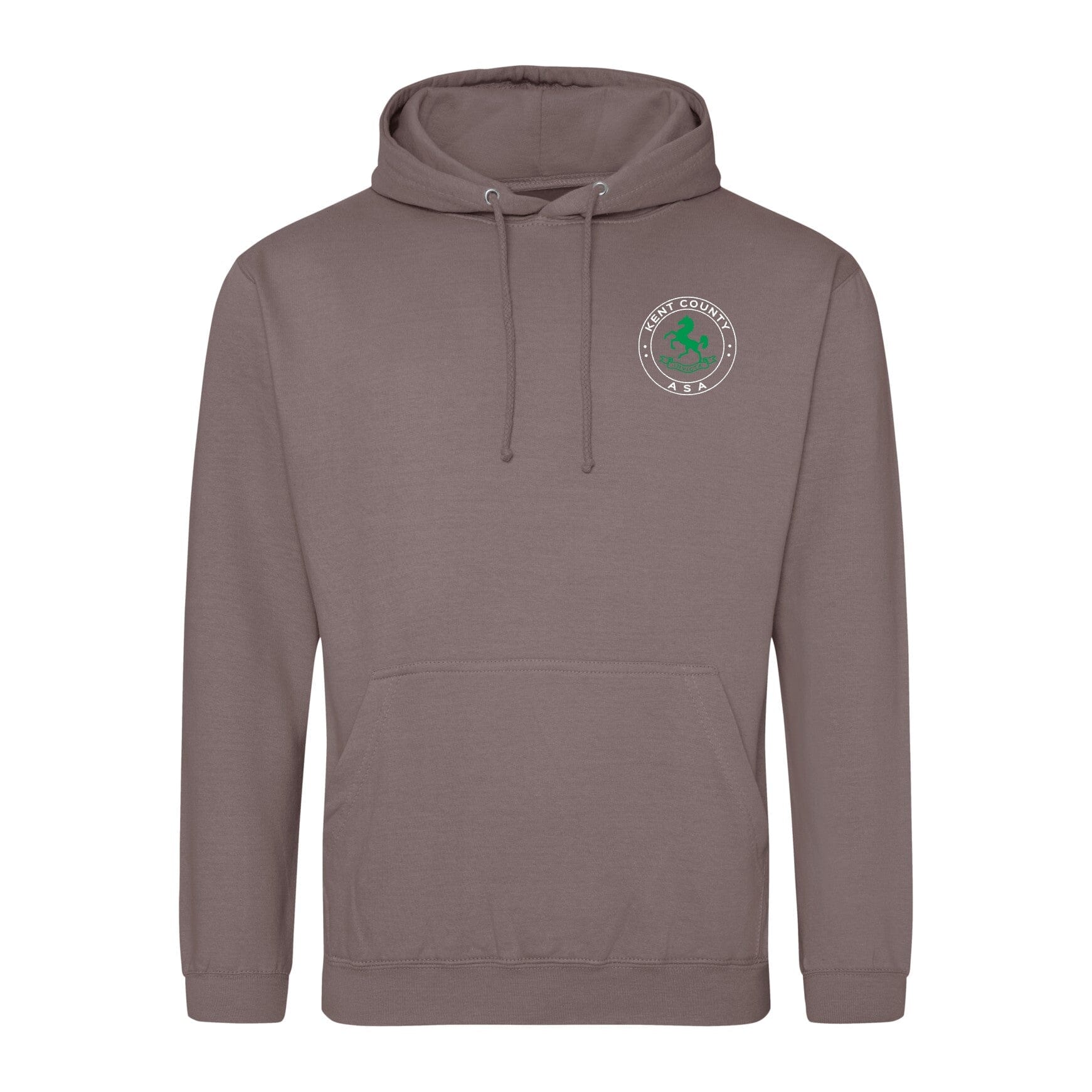 Kent County ASA County Championships 2025 Hoodie - Premium Mocha Pullover Sweatshirt for Sports Fans & Athletes - Perfect for Training, Games & Casual Wear