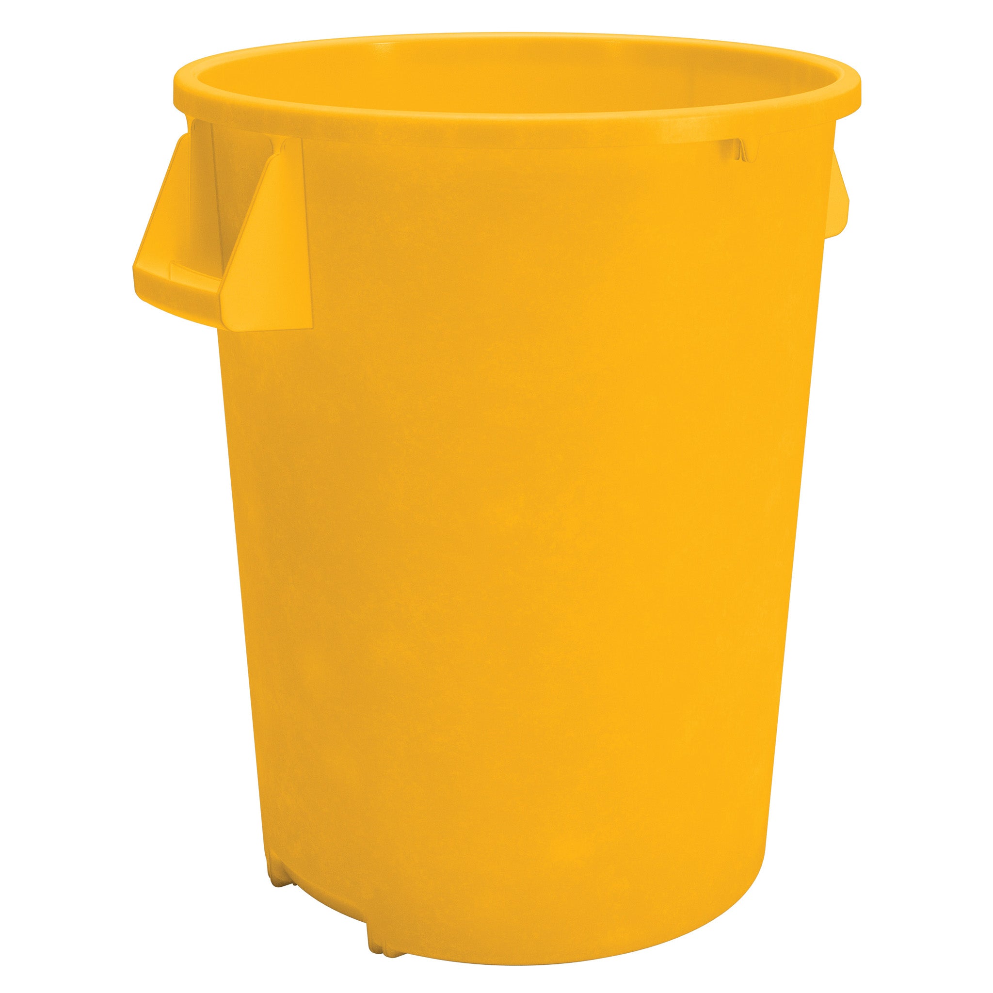 32 Gallon Color Coded Trash Can with Lid - Heavy Duty Waste Bin for Kitchen, Office, Garage & Outdoor Use - Durable Plastic Garbage Container with Handles (Red/Blue/Green)