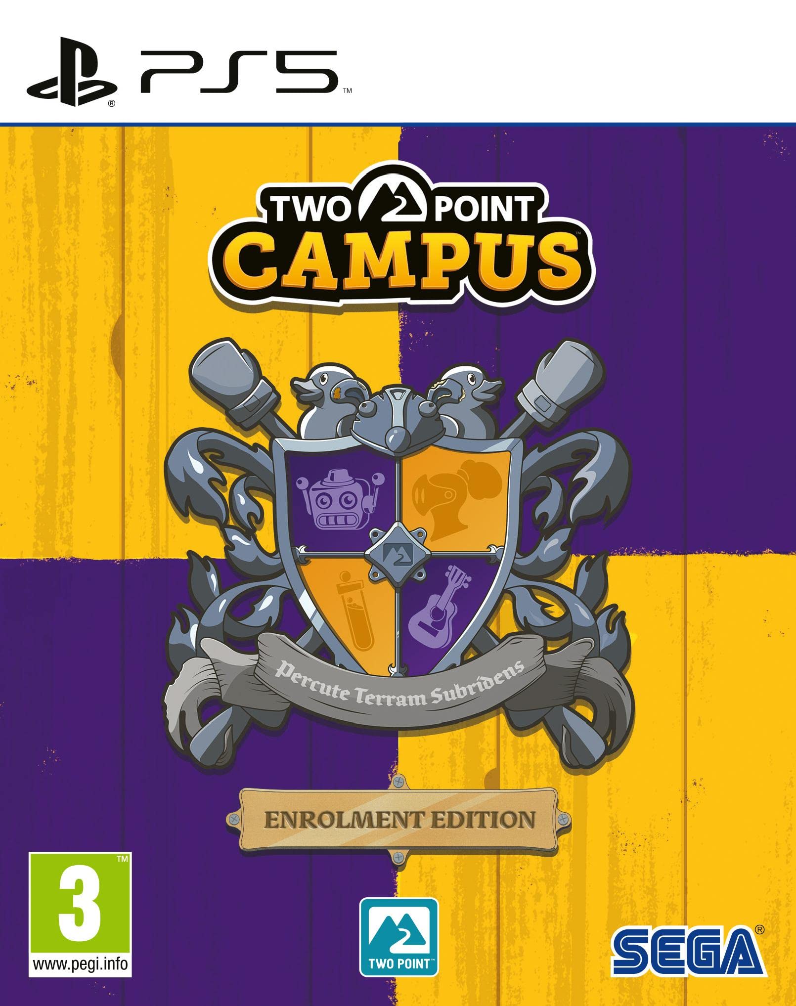 Two Point Campus - Enrolment Edition (PS5) | Simulation & Management Game for PlayStation 5 | Perfect for College Life Simulation & Strategy Gaming Fans