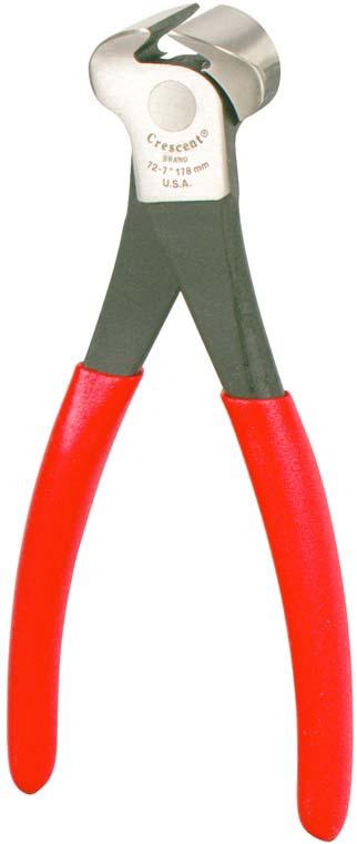Crescent End Cutting Nippers - Professional Diagonal Wire Cutters for Jewelry Making, Electronics, and DIY Projects | Heavy Duty Pliers for Crafting, Electrical Work & Home Repairs