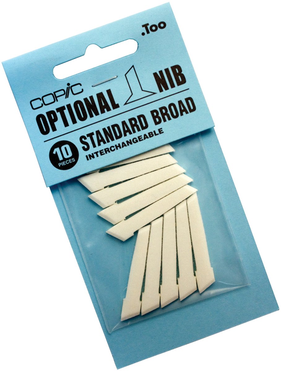 Copic Markers Standard Broad Nib - Professional Alcohol-Based Art Markers for Sketching, Illustration & Manga Drawing - Ideal for Artists, Designers & Crafters