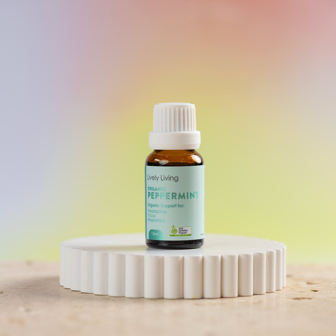 Organic Peppermint Essential Oil 15ml - USDA Certified, 100% Pure for Aromatherapy, Diffusers & DIY Skincare