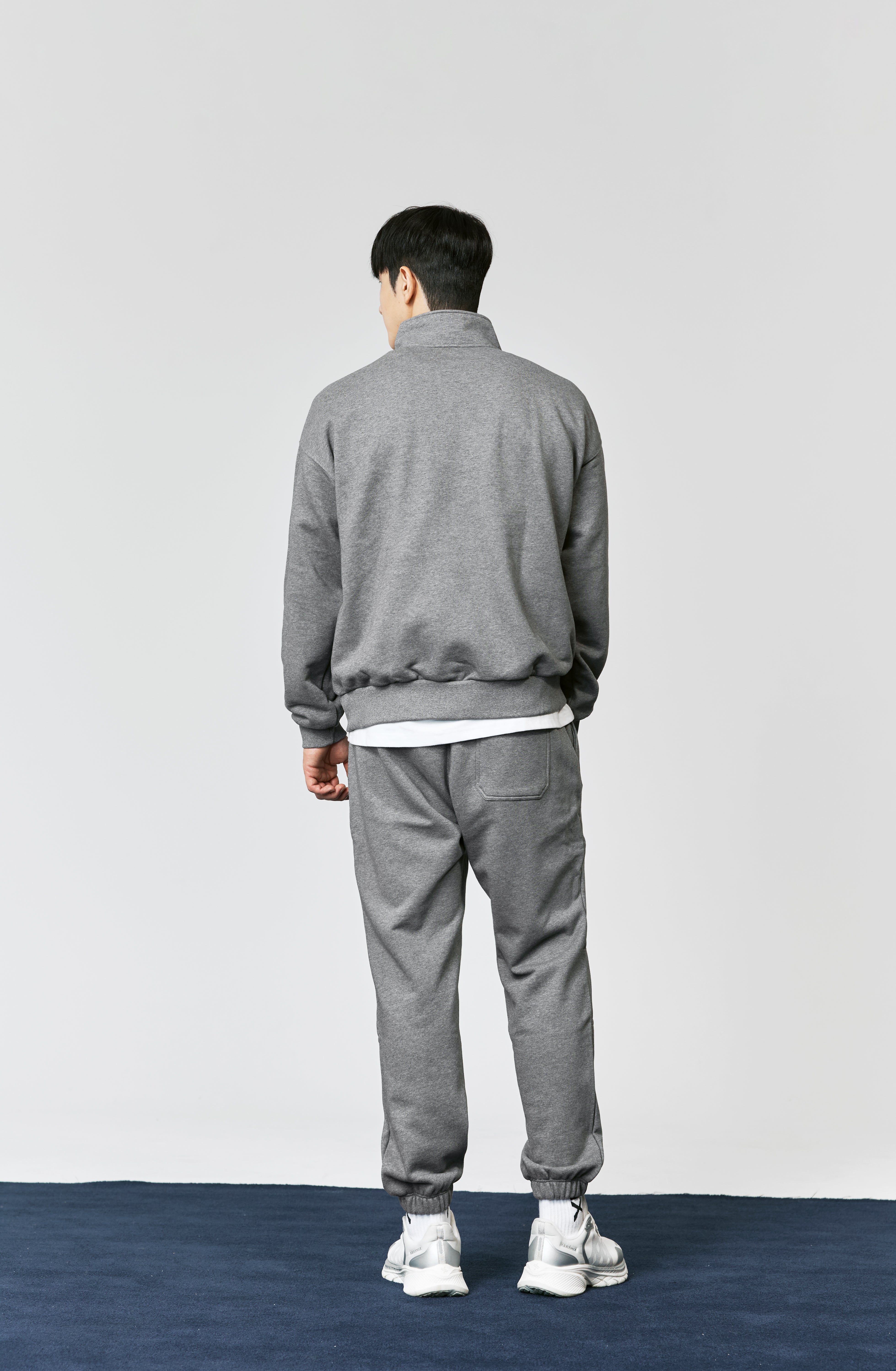 French Terry Half Zip Up Sweatshirt for Men & Women - Soft Casual Pullover Hoodie for Gym, Running, and Everyday Wear