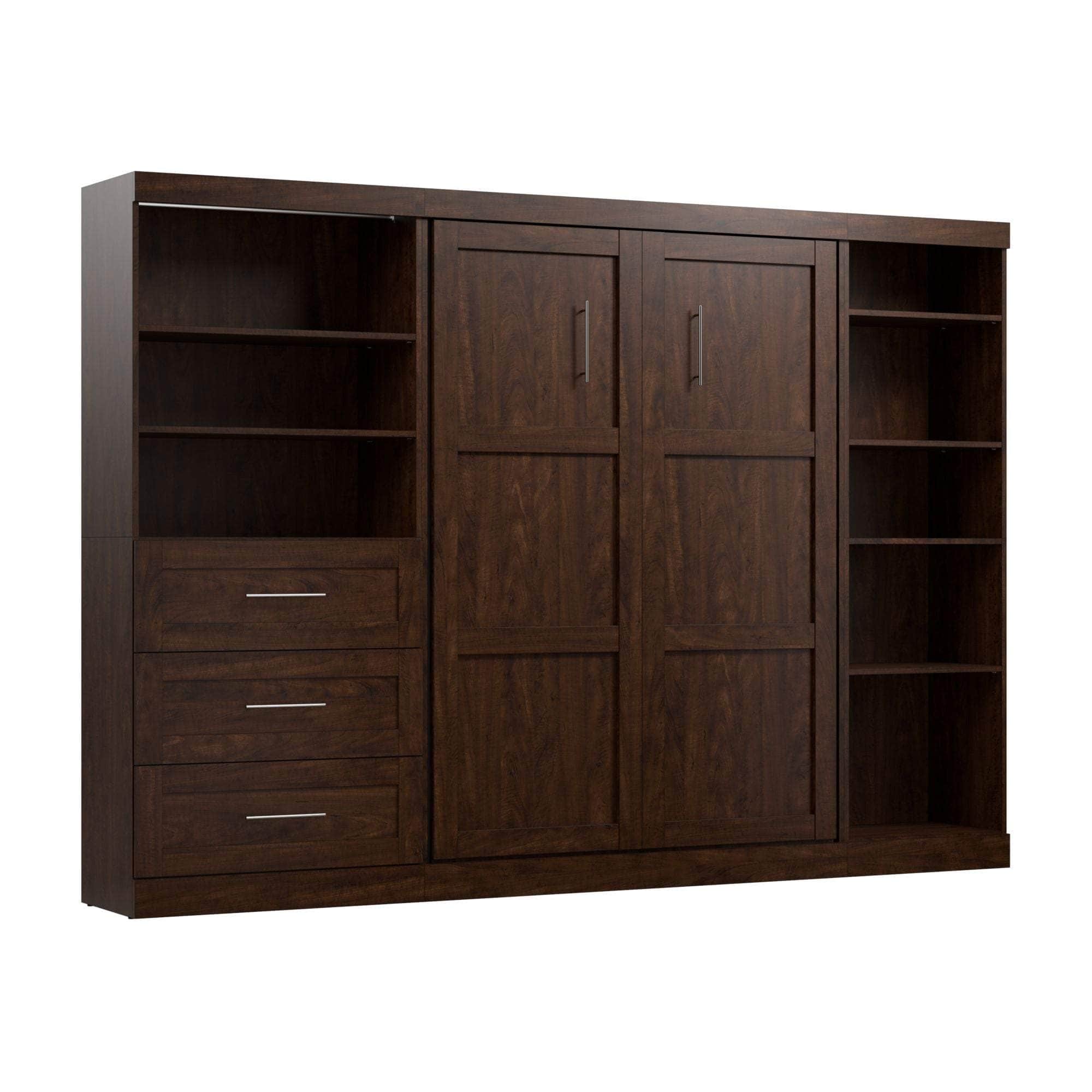 Pur Full Murphy Wall Bed with Storage - 120