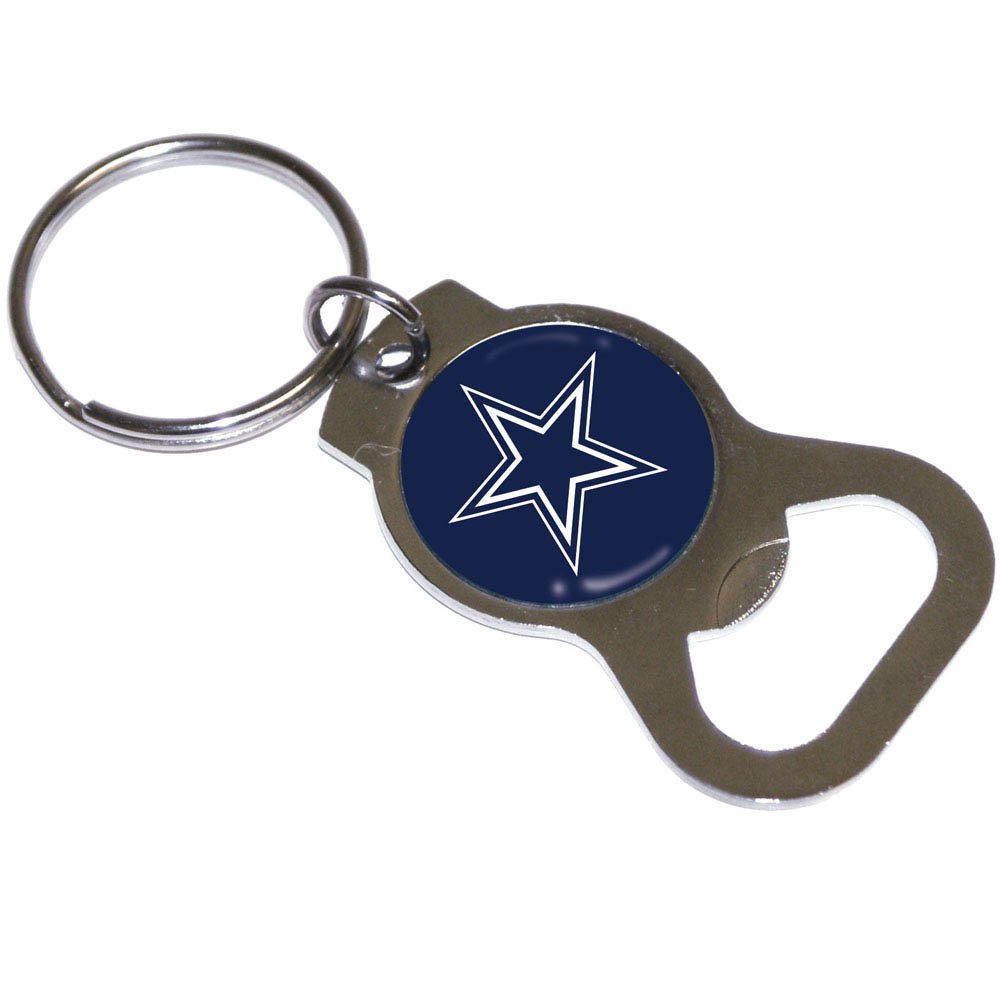 Dallas Cowboys Bottle Opener - Premium Silver Metal NFL Team Sports America Bar Accessory - Perfect for Game Day Parties, Tailgating & Home Bars