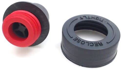 2-Pack Bissell 2X Pro Heat Cap & Insert for Water Tank (Model 2036675) - Replacement Parts for Bissell Vacuums - Perfect for Cleaning Carpets & Upholstery