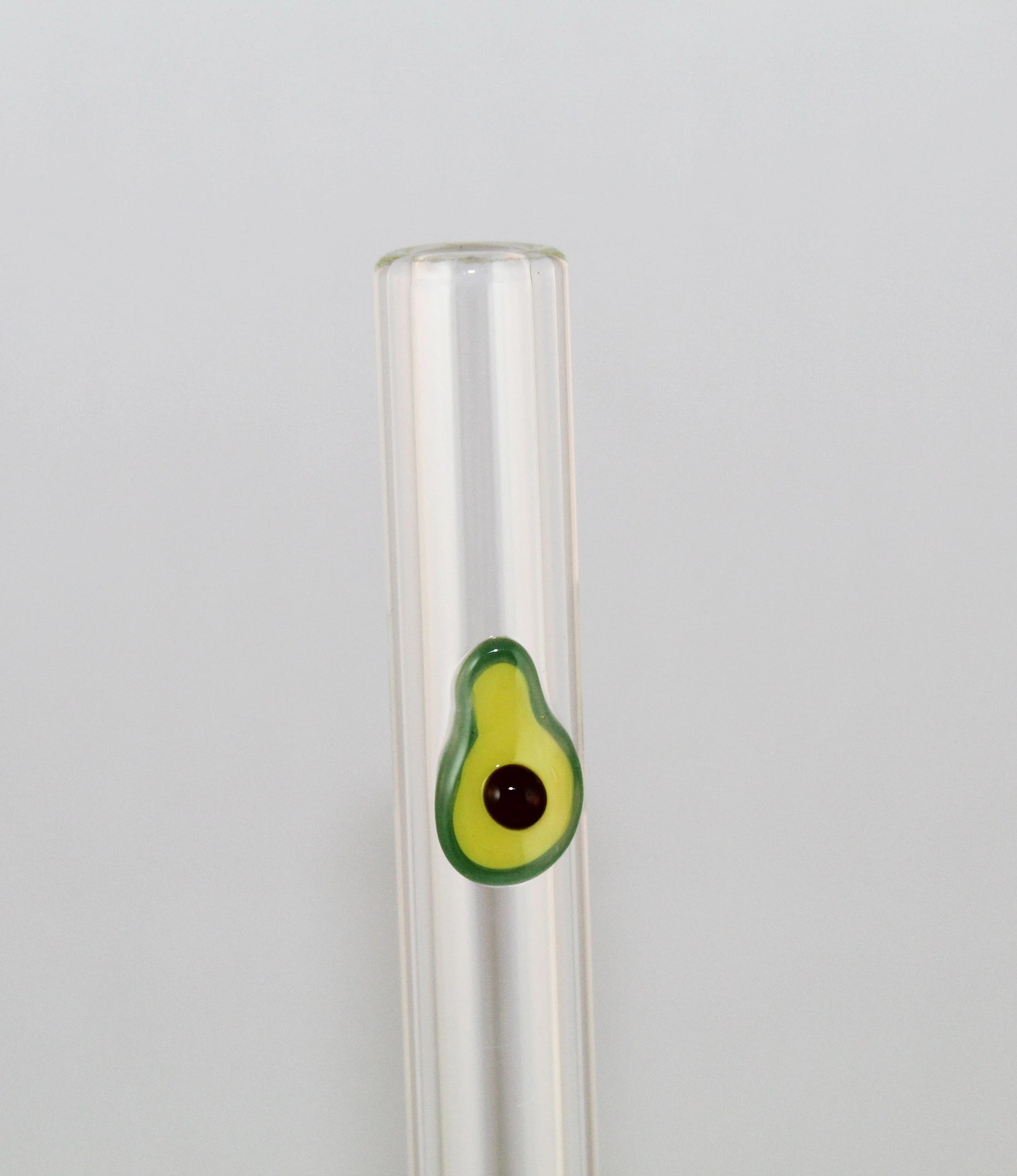 Chunky Glass Smoothie Straw – Reusable, Handmade & Eco-Friendly Drinking Straw for Smoothies, Milkshakes & Cold Beverages – Perfect for Home, Cafe & Zero-Waste Lifestyle