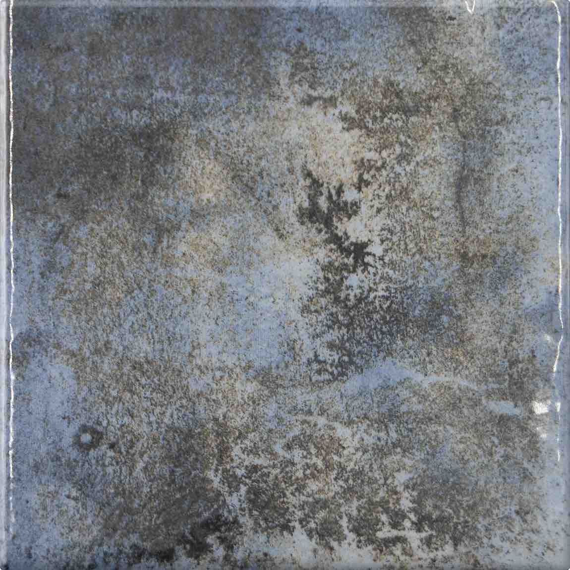 Classic Indigo Porcelain Pool Tile 6x6 - Durable & Non-Slip Swimming Pool Mosaic for Backyard, Spa, and Water Features