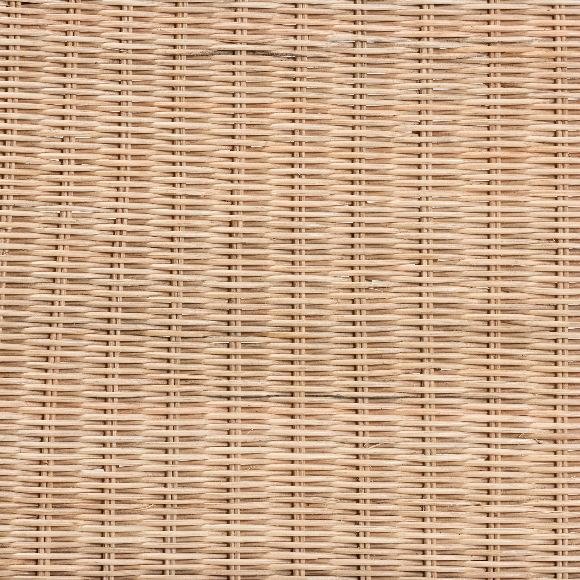 Natural Rattan Accent Bench - Handwoven Bali & Pari Style - Boho Chic Home Decor - Perfect for Living Room, Bedroom, or Patio Seating