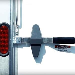 AMPLock U-PDC02 Heavy Duty Trailer Lock - Secure Back & Side Doors, Patented Anti-Theft Padlock for Container, Barn-Door & Swing Door (Fits Enclosed, Semi & Commercial Trailers) - Ideal for Cargo Security, Transport Protection & Theft Prevention