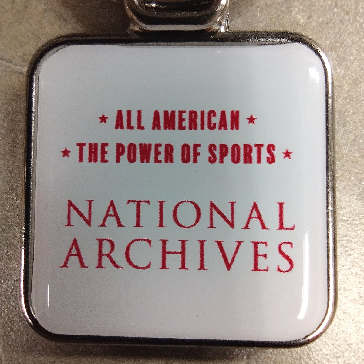 All American Sports Keychain - Patriotic USA Fan Gift for Men & Women - Perfect for Backpacks, Keys, and Game Day Accessories