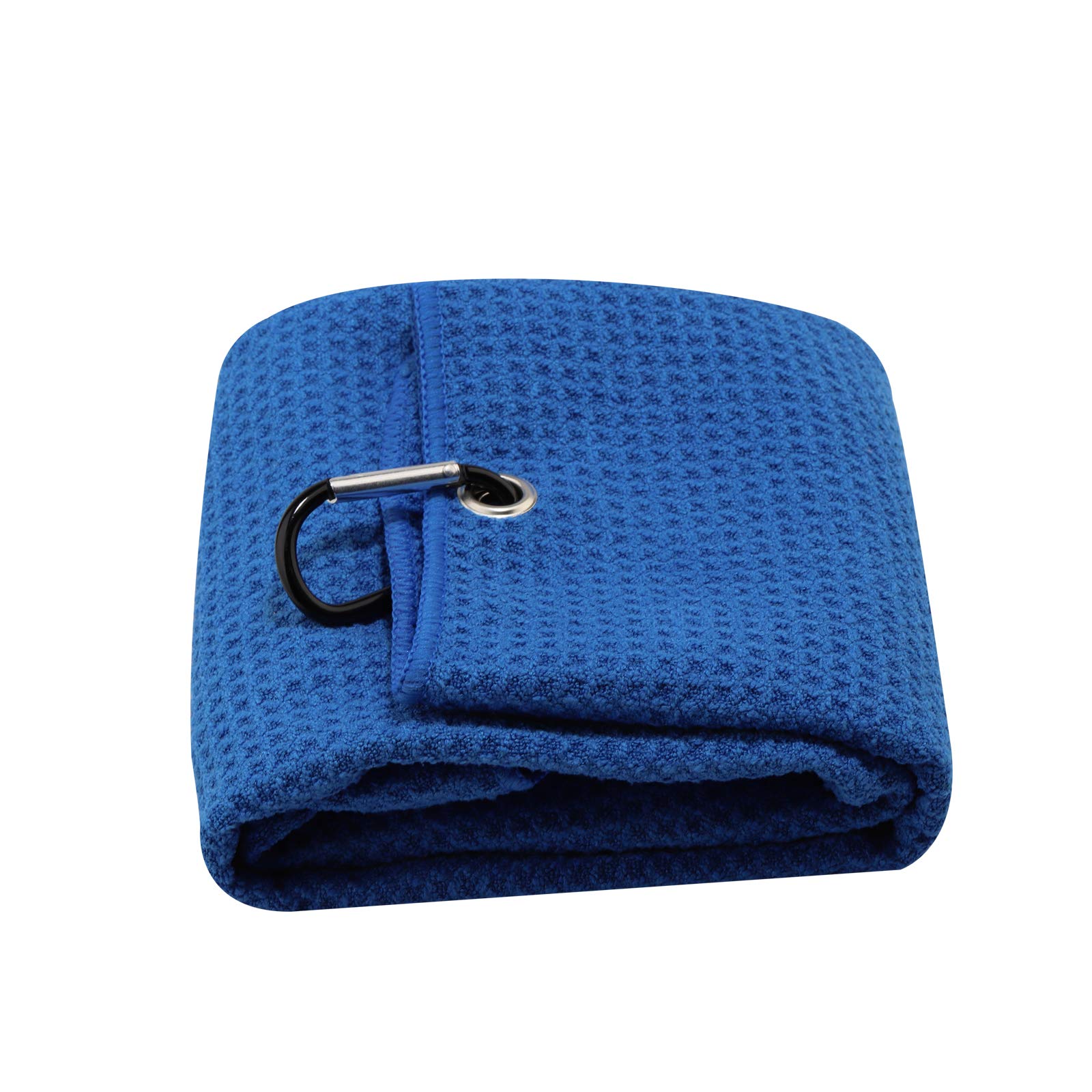 Premium Embroidered Golf Towel - Microfiber Waffle Design with Secure Clip - Funny Golf Gift for Men & Women - Perfect for Golf Courses, Driving Ranges & Sports Events